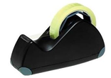 Desktop Tape Dispenser Large Black, Large Core 76.2mm (66m Length)